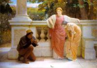 Charles Edward Perugini - The Lizard Charmer